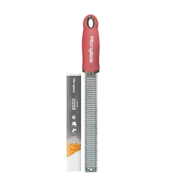 Rallador de Alimentos Microplane Classic Zester Rosa de Acero Inoxidable