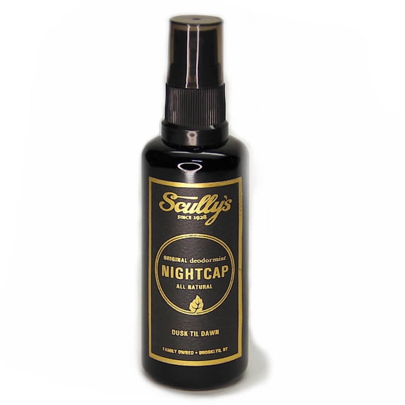 Natural Deodorant for Night by Scully’s Wonderful Stuff, Scullys Nightcap Deodorant for Women Men Safe for Kids, 12 Hour Protection, Aluminum Free, Spray Bottle, 2 Oz