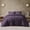 Aubergine, variant on Gabriel 3 piece Comforter Set, Blush, King