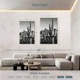 thumbnail image 4 of Elephant Stock Black Arizona - Cactus Sunrise Wall Art - Living Room Wall Decor - Floral And Botanical Multi Panel - Black And Gray Decor By Philippe Hugonnard - 42" x 65", 4 of 8