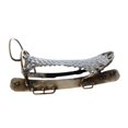 thumbnail image 3 of LOVIVER Horse Saddle Skeleton Woven Rope Horse Tack Tourism Saddle White Steel Frame, 3 of 8