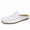 White, variant on Spring Summer Men's Casual Hollow Loafers Slip On Leather Shoes Male Lightweight Slippers Driving Shoes Moccasins Classic Penny Loafer Flats Boat Shoes