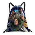 thumbnail image 1 of Buzz Lightyear-theme Drawstring Backpack Sports Gym Bag Water Resistant String Bag Cinch Bag18"X16"（45X40cm）, 1 of 6