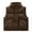Coffee, variant on Girls Puffer Vest Boys Vest Windproof Down Jacket Sleeveless Lightweight Thick Warm Outerwear for Boy 10-12 Years