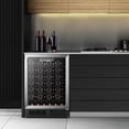 thumbnail image 5 of Hisense Enfriador de Vinos HWS054B1ASD,Capacidad de 54 botellas/164 latas,Sin escarcha,lluminación LED Ajustable,Panel Táctil intuitivo,Manija Metálica, 5 of 5