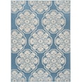 thumbnail image 4 of Safavieh Cottage Jarred Floral Medallion Outdoor Area Rug, 4 of 5