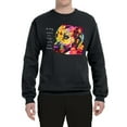 thumbnail image 2 of Wild Bobby Dean Russo A Dog Wags Its Tail With Its Heart Gratitude Pitbull Dog Lover Unisex Crewneck Graphic Sweatshirt, Black, Medium, 2 of 5