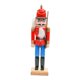 thumbnail image 4 of Figura de Cascanueces de Madera Diseño de Escena Tradicional Accesorios Muñeca Navideña para Rojo, 4 of 9