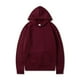 thumbnail image 1 of Blusa con capucha de manga larga para hombre, sudadera deportiva con capucha y relajación, sudadera con capucha de manga larga lisa, blusa de poliéster para hombre, 1 of 4
