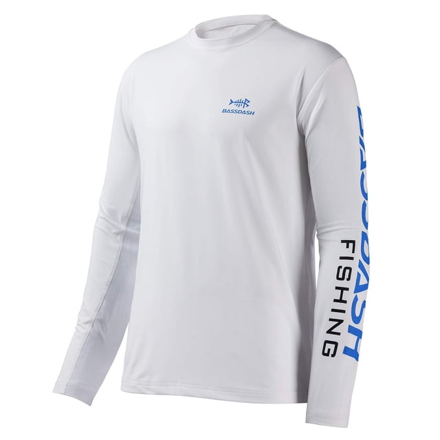 Camiseta de Pesca BASSDASH Manga Larga con Protección UV UPF 50+