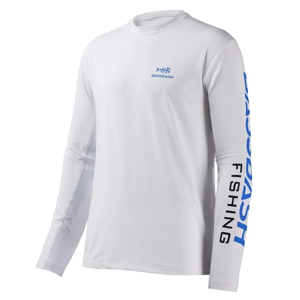 Camiseta de Pesca BASSDASH Manga Larga con Protección UV UPF 50+