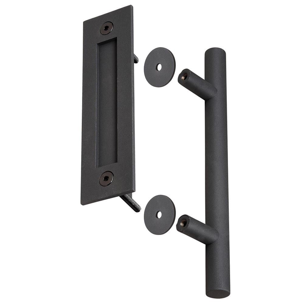 Barn Door Handle Sliding Flush Pull Wood Door/Gate Hardware Stainless Steel Kits 