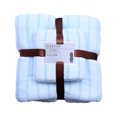 thumbnail image 2 of Mlkoz Towels for Bathroom Clearance, Bath Towel Bathroom Set Deluxe Bath Towel Soft Cotton Towel Set High Absorbent Towel Includes 1 Bath Towel 27.5X55 Inches And 1 Towel 13.5X29.5 In, Women Gifts, 2 of 3