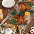 thumbnail image 5 of Sm:)e Polka Dot Pumpkin Fall Table Runner 13x90 Inch,Seasonal Autumn Holiday Home Kitchen Dining Decorations, 5 of 7