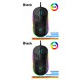thumbnail image 3 of sweethay Ratón de juego de 6400DPI USB con cable RGB Light Gaming Mouse DPI ajustable portátil para computadora para accesorio de computadora Type2 NO2, 3 of 6