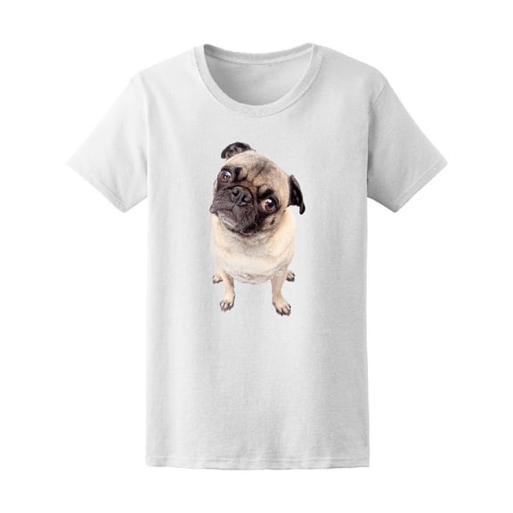 Pug Dog Are You Kidding Me T-Shirt Women -Image by Shutterstock, Female Small