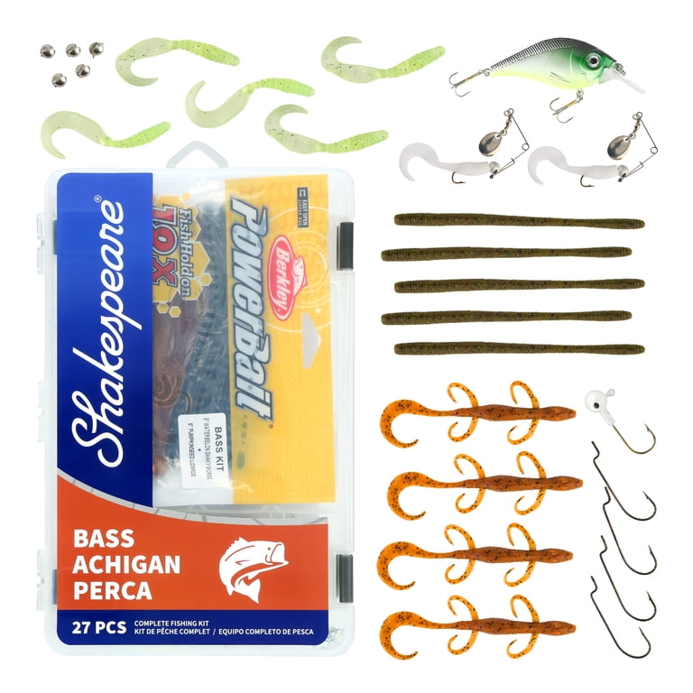 Shakespeare Catch More Fish Bass Tackle Box Kit photo 1