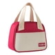 thumbnail image 1 of Fiambrera de aluminio, bolsa isotérmica trapezoidal, con lámina de aluminio reforzada, bolsa de hielo portátil, ideal para oficinistas, ecológica, hermética, plegable, con estructura, 1 of 8