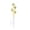 Yellow, variant on Dvumao Artificial Butterfly Branch 25.6 Inch Polyester Faux Floral Pick for Vase Arrangements and Wedding Decor