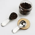 thumbnail image 3 of Stainless Steel Measuring Coffee Scoop tablespoon Short Handle Tablespoon Measuring Spoons for Coffee Tea Sugar, 3 of 7