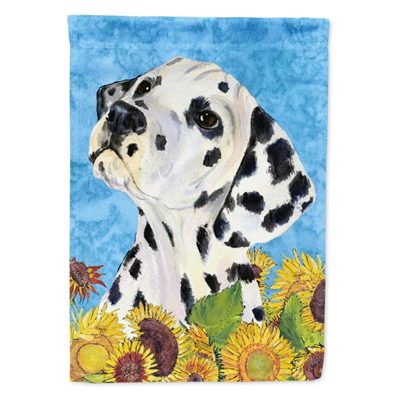 Carolines Treasures SS4126-FLAG-PARENT Dalmatian Flag  multicolor