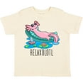 thumbnail image 3 of Inktastic Relaxolotl- cute axolotl on summer vacation Boys or Girls Toddler T-Shirt, 3 of 5