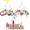 Multicolor, variant on Yoyauz Christmas Word Sign Ornaments Xmas Wooden Cutout Letter Hanging Craft Wall Decor Believe Sign Joy Peace Sign Farmhouse Christmas Tree Decorations Winter Party Supplies