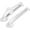White, variant on 2 Pack 18 inch Shower Grab Bar with Knurled Anti-Slip Grip, ADA 500lbs Supporting, Grab Bar for Bathroom with Concealed Screws, Stainless Steel Chrome Polished Handicap Grab Bar for Gifts
