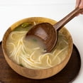thumbnail image 2 of GOOHOCHY Cuchara de madera para cocinar, cuchara para servir en la cocina, cucharón doméstico, cuchara de sopa portátil, 2 of 7