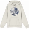 thumbnail image 4 of Butterfly Day And Night Adult Sand Long Sleeve Hoodie-Small, 4 of 6