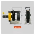 thumbnail image 3 of Copper Row Bending Tool CB-150D Hydraulic Bending Machine Busbar Processing Machine Split Type Equipment Bus Bar Processing ,Easy to Operate, 3 of 6