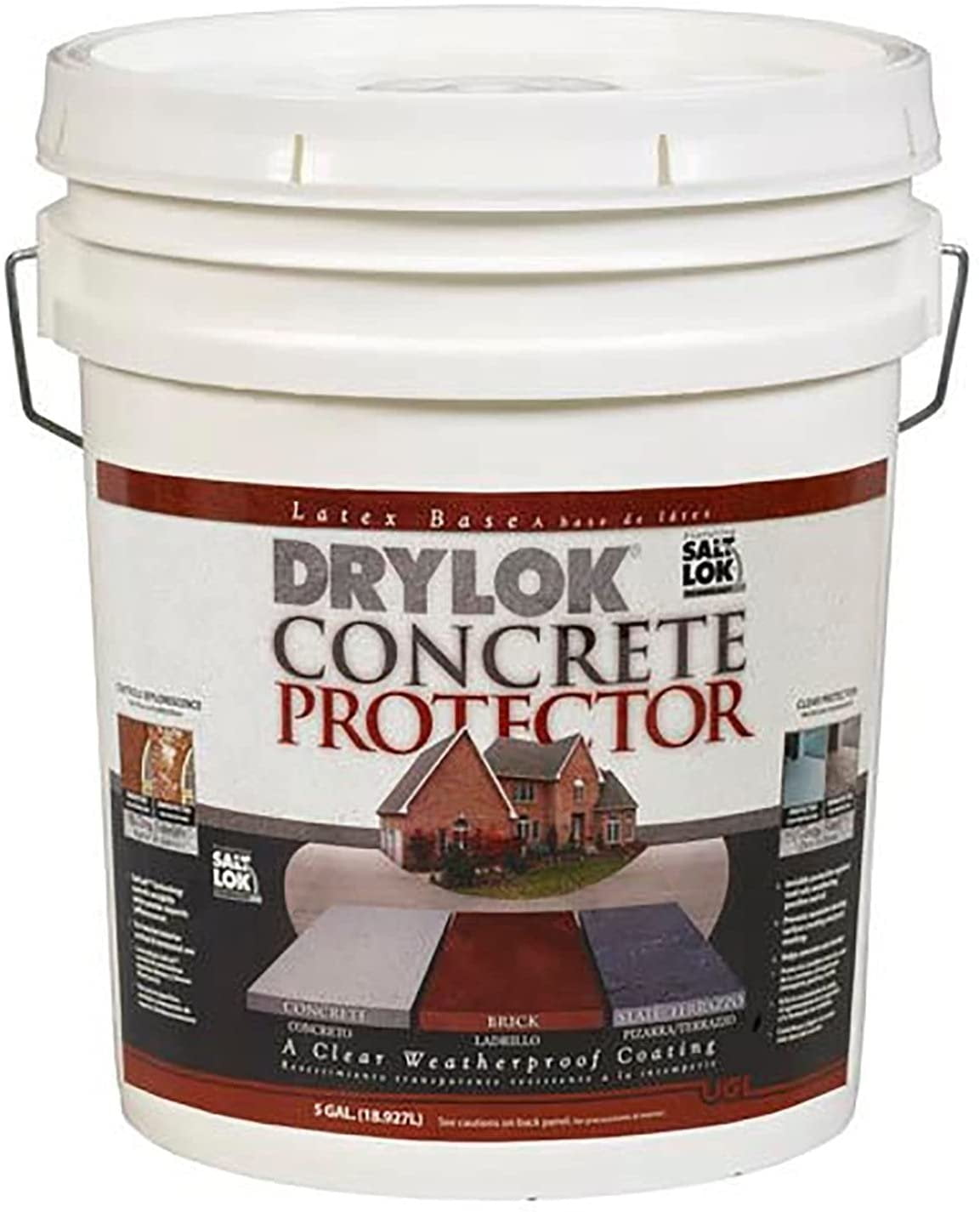 DRYLOK Latex Base Concrete Protector with SALTLOK 5 Gallon