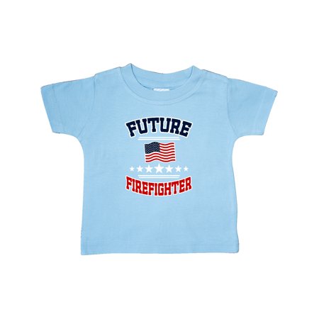 

Inktastic Future Firefighter Outfit Gift Baby Boy or Baby Girl T-Shirt