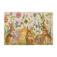 thumbnail image 1 of asddcavvf Easter Bunny Carpet Kitchen Floor 40*60cm Floor Carpets for Living Room Rugs 5 X 8 Bed Blankets, 1 of 8