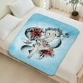 thumbnail image 2 of Betty Boop Sherpa Blanket Soft Fleece Plush Throw Blanket for Bed Sofa (Various Sizes), 2 of 7
