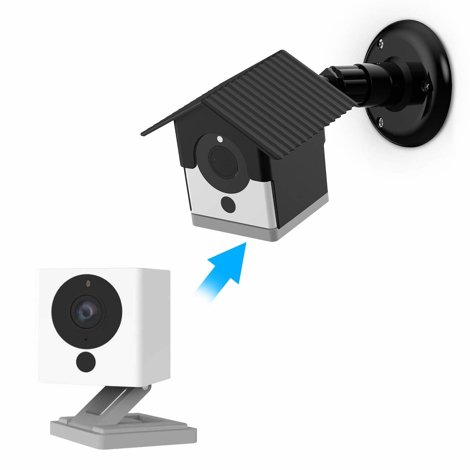 Wyze Camera Wall Mount Bracket, Weather Proof 360 Degree Protective