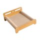 thumbnail image 5 of Cama rascadora para gatos, protector de muebles, tabla rascadora duradera, manta para gatos, juguete acogedor para gatos Marrón claro, 5 of 9