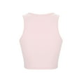 thumbnail image 6 of Glisme Sports Bras For Women High Support Removable Padded Yoga Tank Tops Sleeveless Fitness Workout Running Crop Tops For Workout Pink, 6 of 9