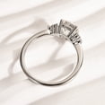 thumbnail image 2 of Veda Jewel 14K White Gold Plated 1.5 Ct Round Cut Lab-Created Diamond Engagement Ring for Women - Prong Set Simple Side Stone Wedding Band - Ideal Proposal, Anniversary & Special Occasion, 2 of 3