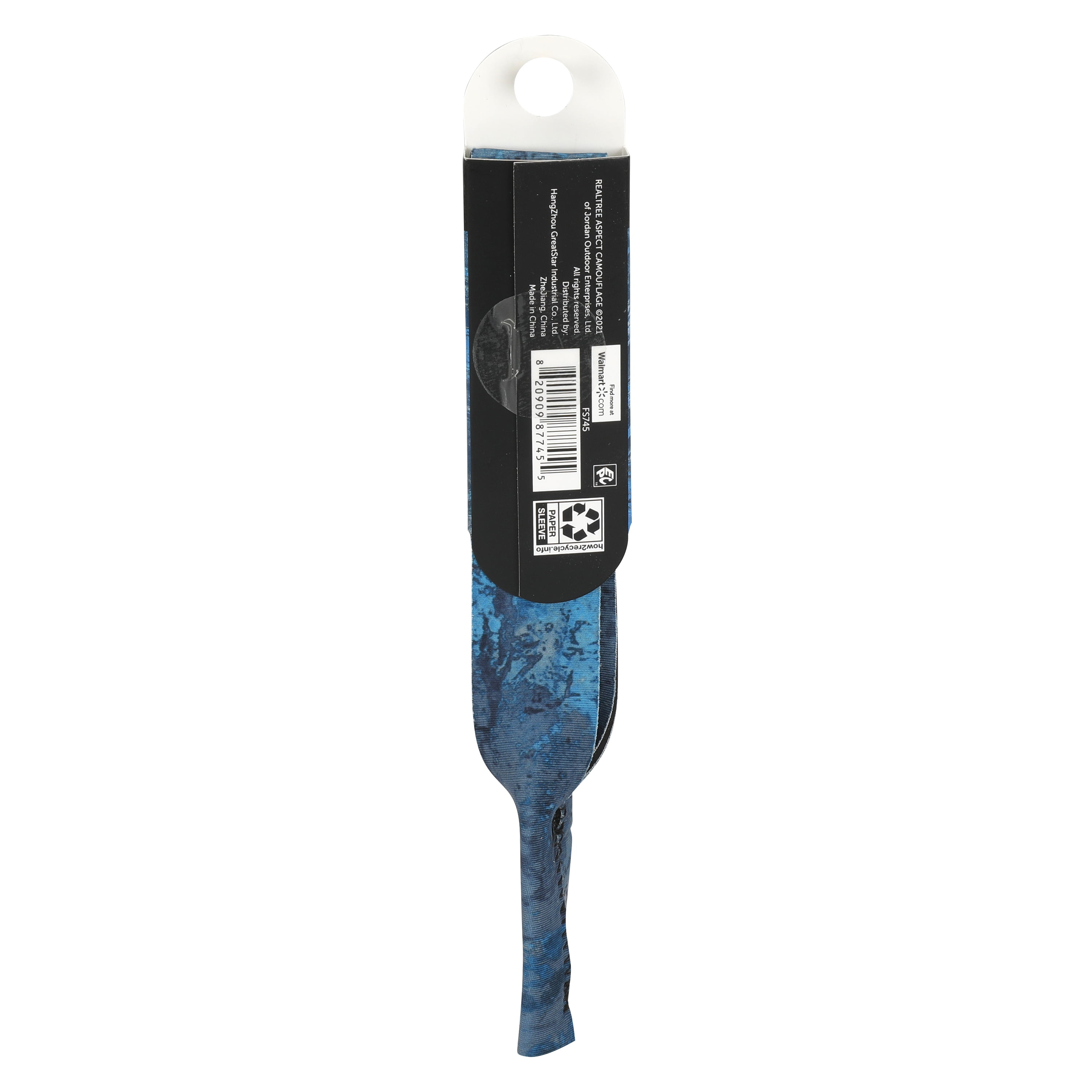 Realtree Fishing Neoprene Secure Sunglasses Retainer Blue