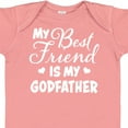 thumbnail image 4 of Inktastic My Best Friend is My Godfather with Hearts Boys or Girls Baby Bodysuit, 4 of 5