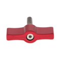 thumbnail image 2 of Manija Giratoria Hugo Tipo M5 Tornillo ajustable rojo 17mm, 2 of 6