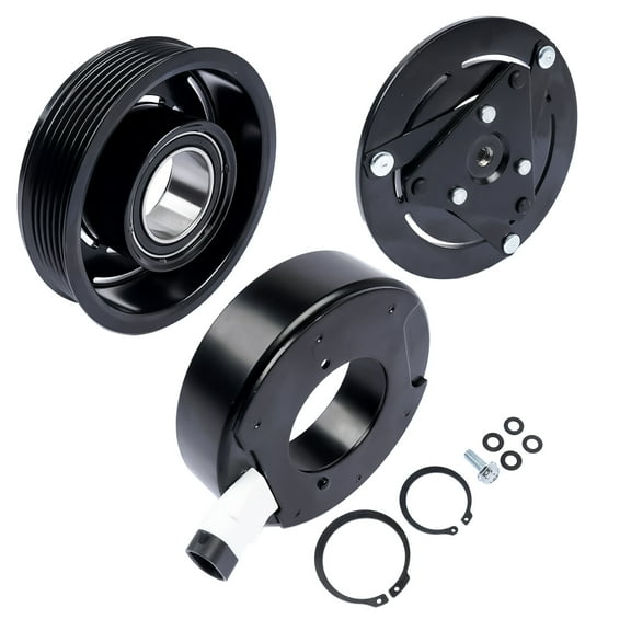 NEWZQ A/C Compressor Clutch Kit for Chevrolet Impala Malibu Monte Carlo Coupe Sedan 2006-2011