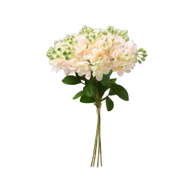 Rural Fresh Simulation Hand Tie 5-Fork Bundle Jasmine Flower Wedding Photography Model Room Flower Arrangement Ornament Simulation Flower