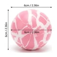 thumbnail image 3 of Squeeze Stress Ball Slow Rebound Sensory Toys, Crackle Patterned Relaxation Squeeze Toys for Adults All Ages, Hand Sensory Toys for Home Office Car Use, 3 of 6