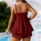 thumbnail image 4 of Tankini de moda para mujer, traje de baño diario sin mangas, traje de baño conservador de cuerpo unido, traje de baño de dos piezas para mujer, trajes de baño tankini para mujer, traje de baño de 2 pi, 4 of 6