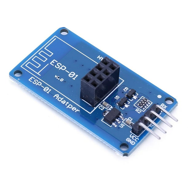 ESP8266 ESP-01 Módulo adaptador inalámbrico WiFi 3.3V 5V Breakout PCB ...
