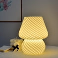 thumbnail image 3 of Creative glass table lamp retro mushroom lamp, 3 of 6