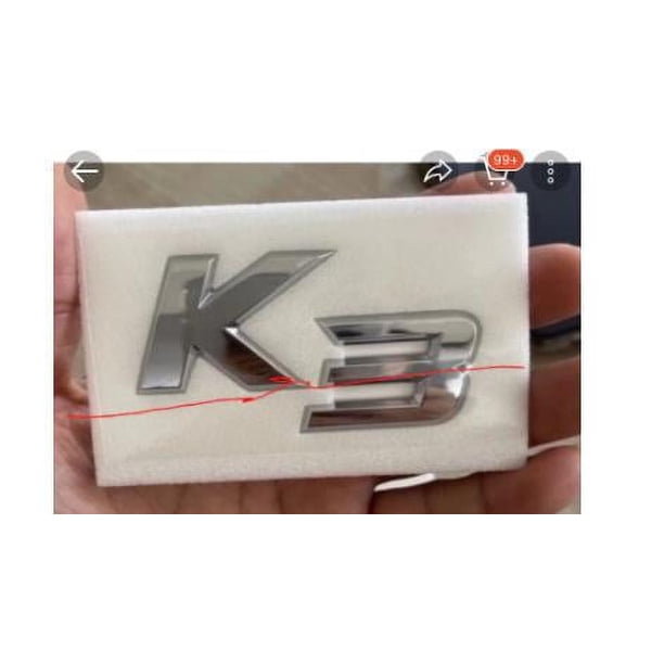 Pegatinas decorativas para exteriores de automóviles, diseño de calcomanía con emblema de rejilla iluminada