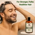 thumbnail image 2 of Peppermint & Rosemary Strengthening Shampoo | Organic Shampoo for Hair Growth, Dry Hair & More, 2 of 10